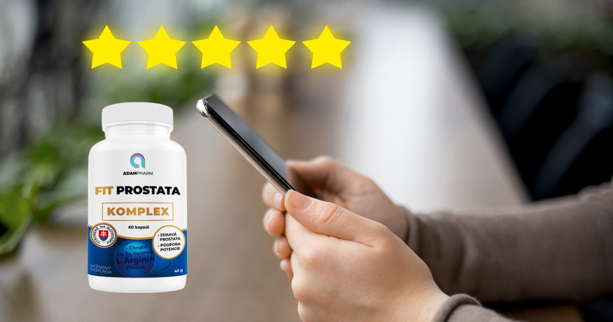 Recenzia: AdamPharm FIT Prostata – prírodná pomoc pre zdravie mužov
