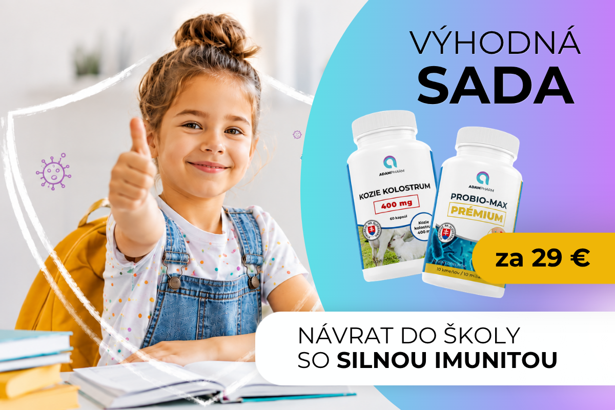 Kolostrum a probiotiká pre deti od 3 rokov – ADAMPharm
