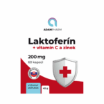 ADAMPharm Laktoferín + vitamín C a zinok, 60 kapsúl